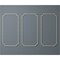 Ekena Millwork 31-in. W x 62-in. H Sussex Floral Panel Moulding Kit Triple Panel PMLKSU31X62C - alternate 6